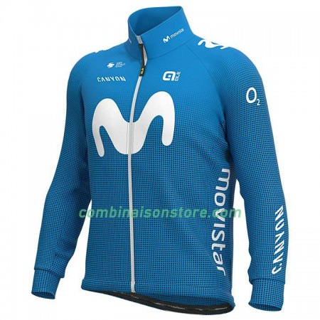 Maillot 2020 Movistar Team Manches Longues N001